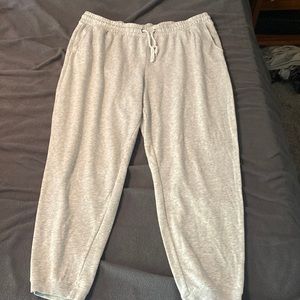 Grey comfy joggers